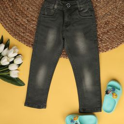 V-Mart Boys Low Distress Heavy Fade Stretchable Jeans-41