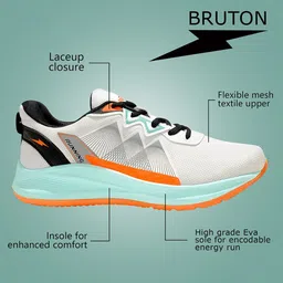 Bruton Men Mesh Running Non-Marking Shoes image 2