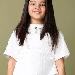 V-Mart Girls Round Neck Cotton Regular Top-picture-53