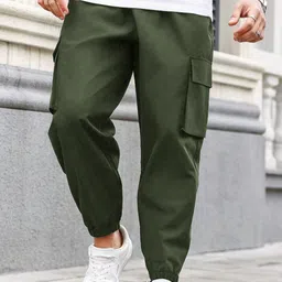 NOBERO Men Mid Rise Regular Fit Joggers-image-76