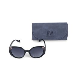 HAMILTANO WINSTON Women Liquorice Oval UV Protected Sunglasses SKU153-image-64