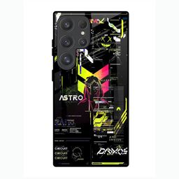 QRIOH Astro Glitch Samsung Galaxy S25 Ultra Impact Resistant Back Case-image-53