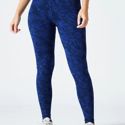 DOMYOS By Decathlon Women Printed Ankle Sports Tights-image-59