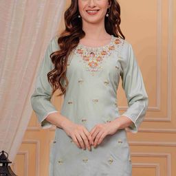 ALEXEY JAY Women Embroidered Kurta-image-84