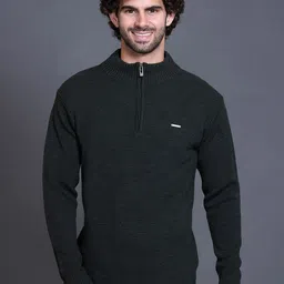 GODFREY Men Turtle Neck Long Sleeves Woollen Pullover-picture-18