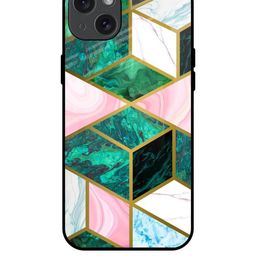 QRIOH Abstract Printed iPhone 15 Plus Back Case Mobile Accessories-image-97