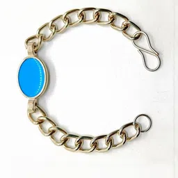 Dynamic Retail Global Men Silver-Plated Link Bracelet-image-99