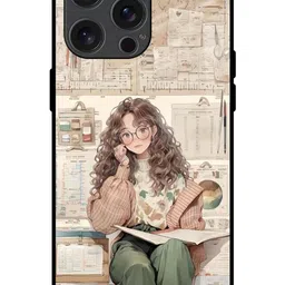 QRIOH Quirky Printed iPhone 15 Pro Max Back Case Mobile Accessories-picture-38