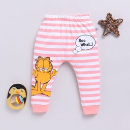 YK X Tinyo Infant Girls Garfield Printed Pure Cotton Diaper Pants-image-61