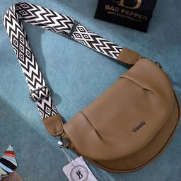 Bag Pepper PU Structured Handheld Bag with Applique-image-0