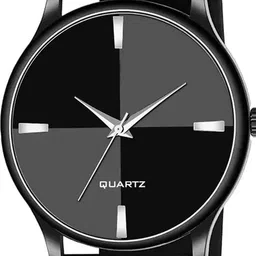Gopal Shopcart Unisex Printed Dial & Straps Analogue Watch SlimBLK-M6BLK-804BLK_SH image 3