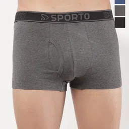Sporto by Macho Men Pack Of 4 Trunks-picture-43