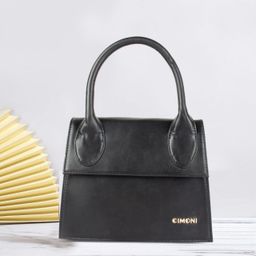 CIMONI Women Textured Structured Leather Shoulder Bag-image-80