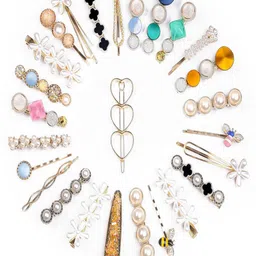AmazingKarts Women Set Of 24 Hair Accessory Set-13