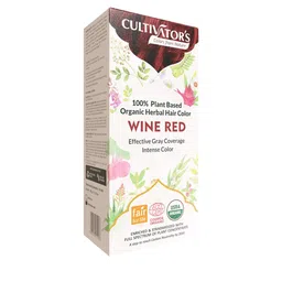 Cultivators Organic Hair Color-100g - Wine Red-image-71