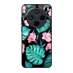 QRIOH Floral Printed Vivo X200 5G Back Case Mobile Accessories-33