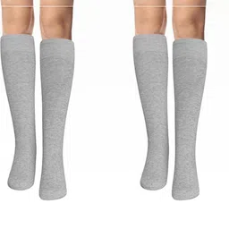 MUKHAKSH Kids Grey Socks-image-37