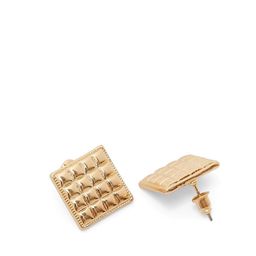 Stoln Gold-Plated Square Shaped Studs image 3