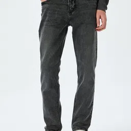 Koton Men Cotton Regular Fit Mid-Rise Trousers-image-96