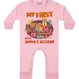Arvesa My First Onam Printed Bodysuit-58