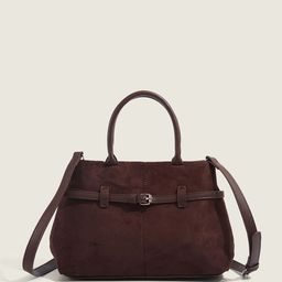 StyleCast x Revolte Women Textured Bucket Shoulder Bag-31
