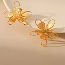Just Lil Things Floral Shaped Studs-83