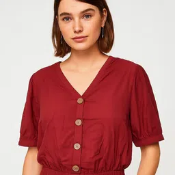 sollobell Women Puff Sleeves Crop Top-picture-40