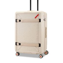 Samsonite Red TOIIS XP Expandable Textured Hard-Sided Large Trolley Bag-image-13