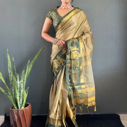 Pandadi Saree Woven Design Zari Sarees-image-57