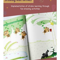 target publication pvt ltd Target Publications Nurture Pattern Writing and Stroke Book Part C - English image 5