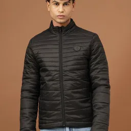 Richlook Men Lightweight Puffer Jacket with Patchwork-42