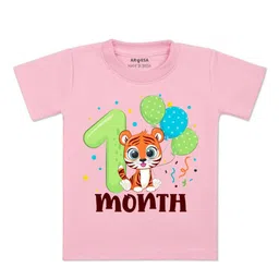 Arvesa Kids Printed Applique T-shirt-picture-35