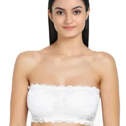 Samvar White Cotton Non-Wired Non Padded Minimizer Bra-picture-3