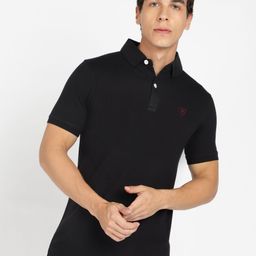 Provogue Men Polo Collar Pockets Slim Fit T-shirt-image-85