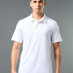 Technosport Polo Collar Anti Static Slim Fit Sports T-shirt with COTFLEX-image-3
