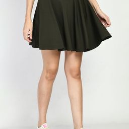 Klart Skater Mini Flared Skirt With Attached Shorts-picture-11