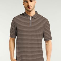 The Dry State Men Striped Slim Fit T-shirt-image-38