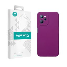SPRIG Realme C35 Liquid Silicone Back Cover-image-68