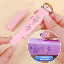 Peach Eraser for Girls - Cute Push Pull Eraser-image-99