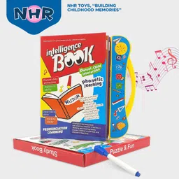 nhr Kids Musical Learning Study Book With Numbers , Letters , Animals For 3 + Years-picture-28