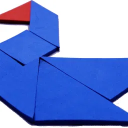the labworld Tangram Puzzle Set, 28 Pieces,Soft Pattern Shapes Learning Toy for Kids & Adults image 3