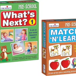 What's Next-I + Match N Learn - Early Learning Pack For Kids-7