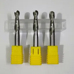 Double Flute Ball nose 6mm , 6x22x50 , (Pack of 3 ) HRC - 60 Double Flute Ball nose 6mm , 6x22x50 , (Pack of 3 ) HRC - 60-24