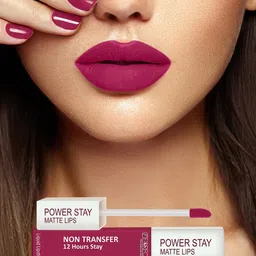 FORFOR Power Stay Set Of 3 Non Transfer Liquid Matte Lipstick - 5ml Each -03-10-21 image 4