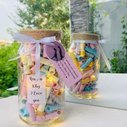 Artificial Flower, Message Pills, Showpiece, Artificial Flower Gift Set-image-20