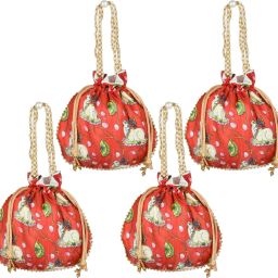 Women Red Potli-image-58