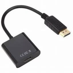 ReadytechTV-out Cable DP To Hdmi Adapter Cable Hdmi Cable (Compatible with Computer & TV, Black, One Cable)-image-42