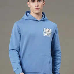 Red Tape Men Graphic Printed Hooded Sweatshirt-image-92