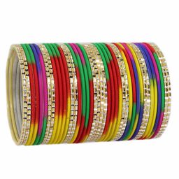 NMII Set Of 40 Metal Bangles-36