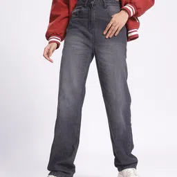 glitchez Women Statement Staples Straight Flow Cotton Jeans-image-49